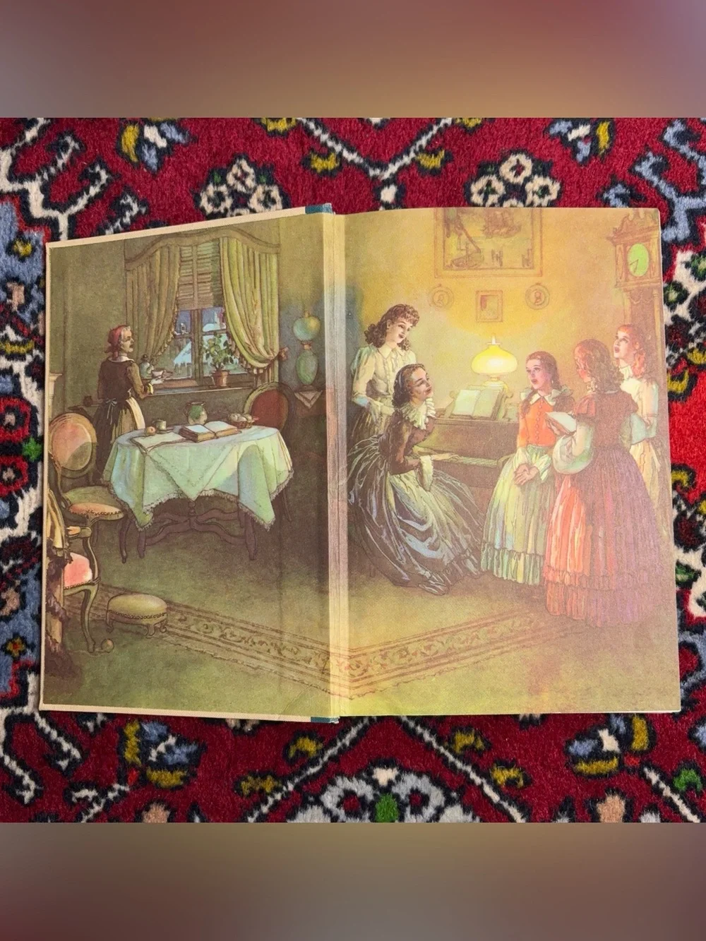 Little Women Vintage Hardcover Book By Louis M Alcott 1947